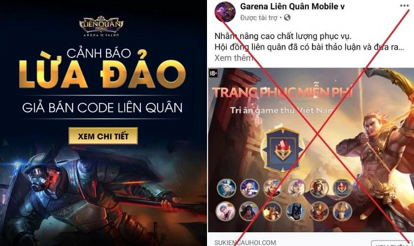 Lưu &yacute; khi nhập code Li&ecirc;n qu&acirc;n tr&ecirc;n điện thoại